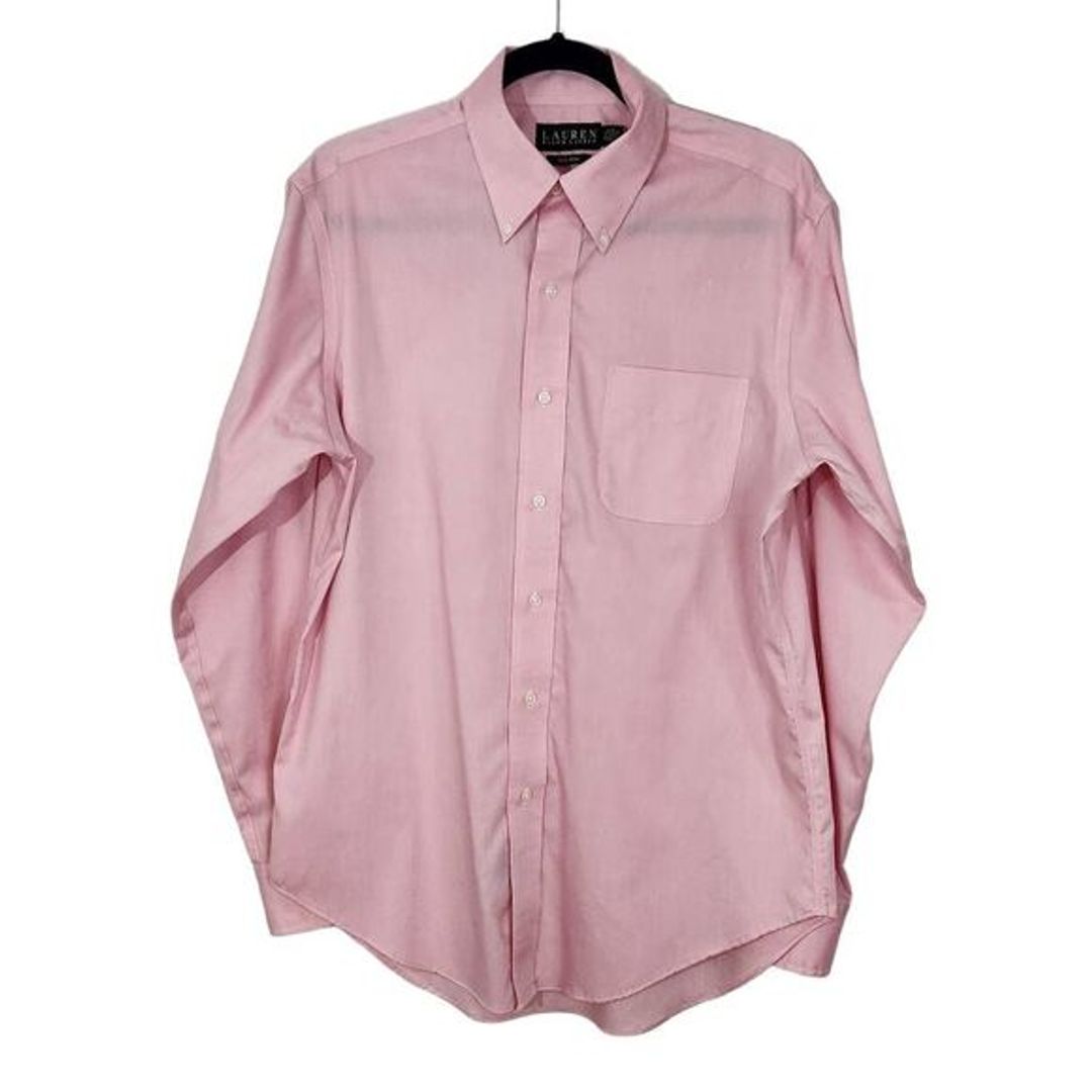 Ralph Lauren Pink Button Down Dress Shirt