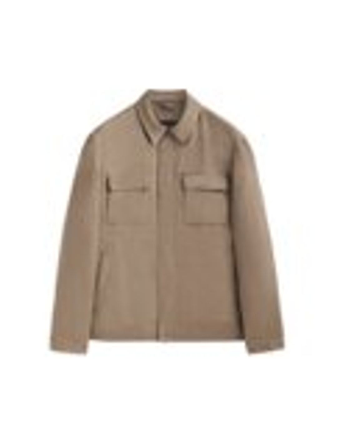 100% linen overshirt with pockets