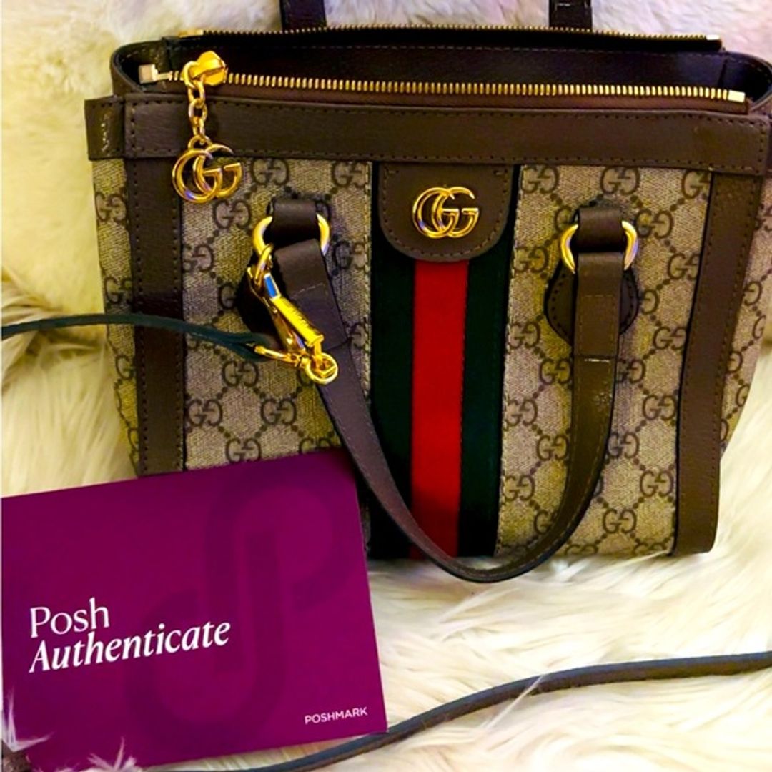 GG supreme mono crossbody bag