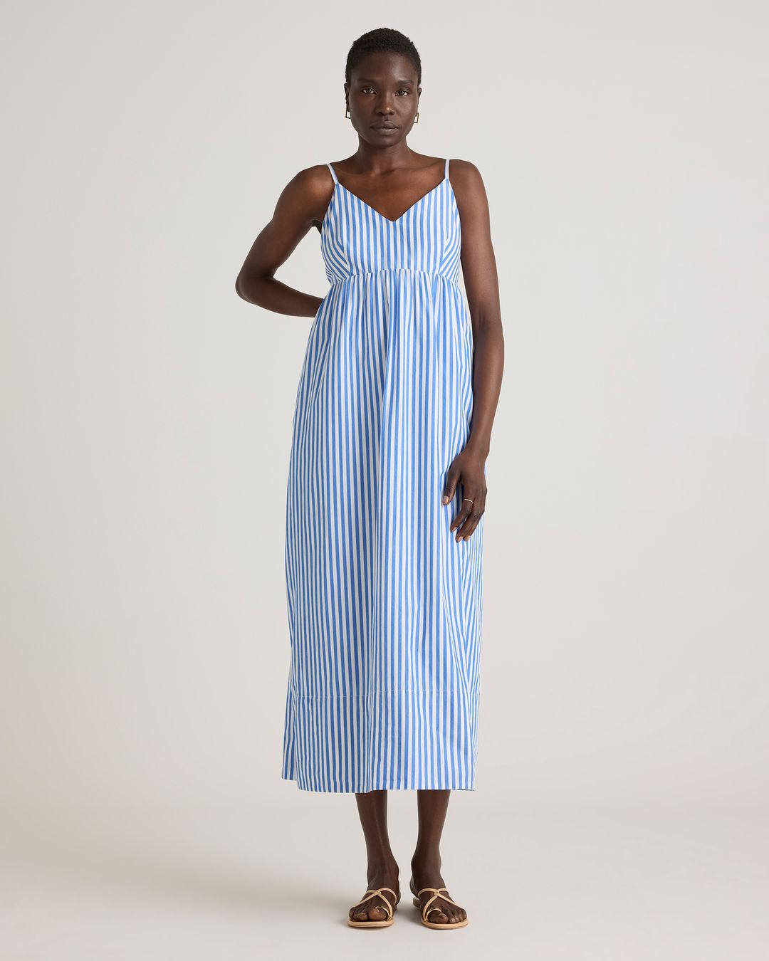 100% Organic Cotton Sleeveless Maxi Dress #4