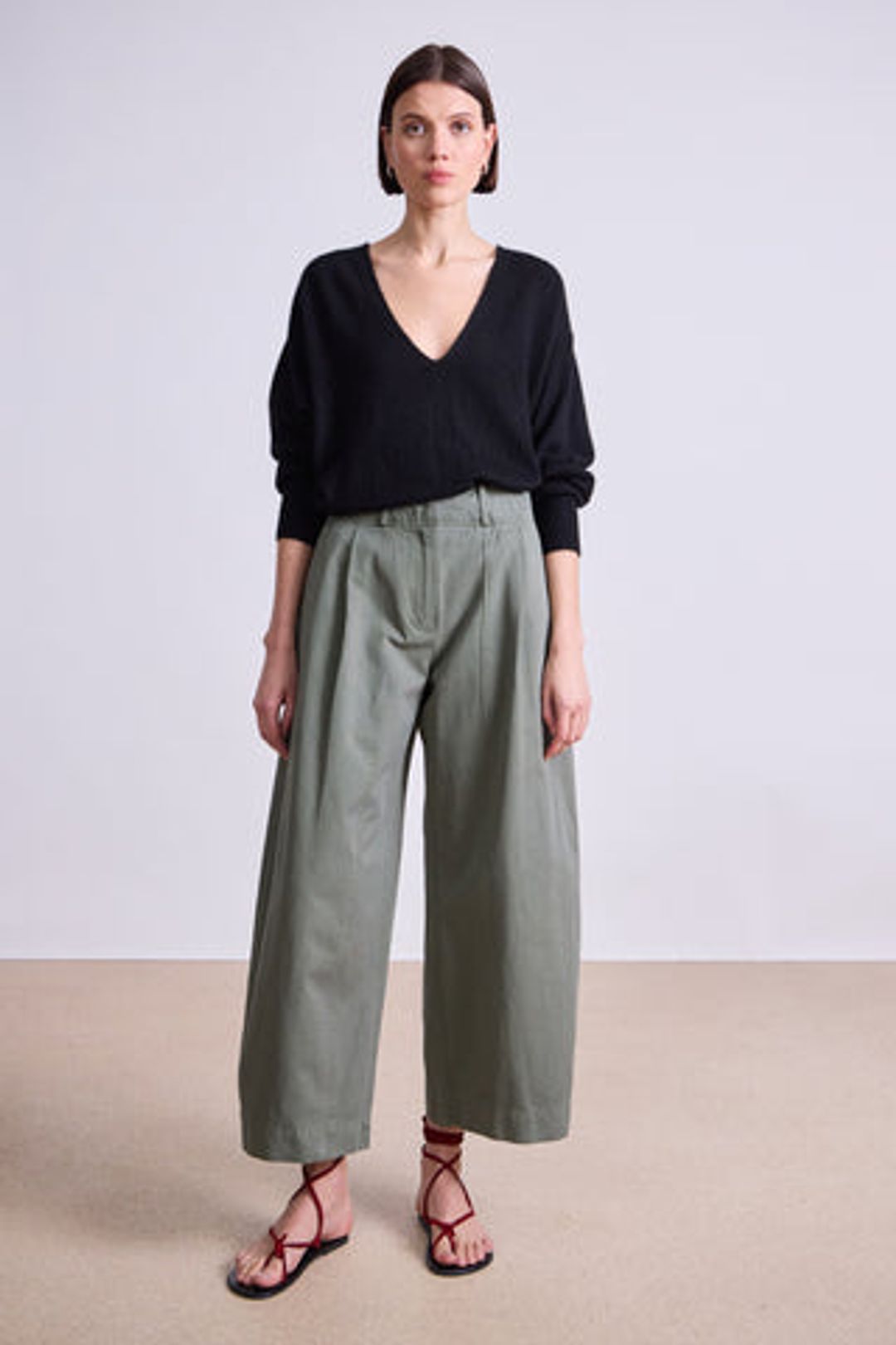 Cropped Cybil Trouser