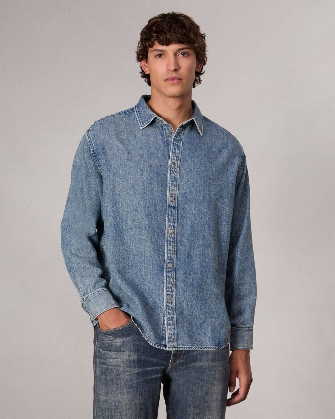 Matthew Denim Shirt