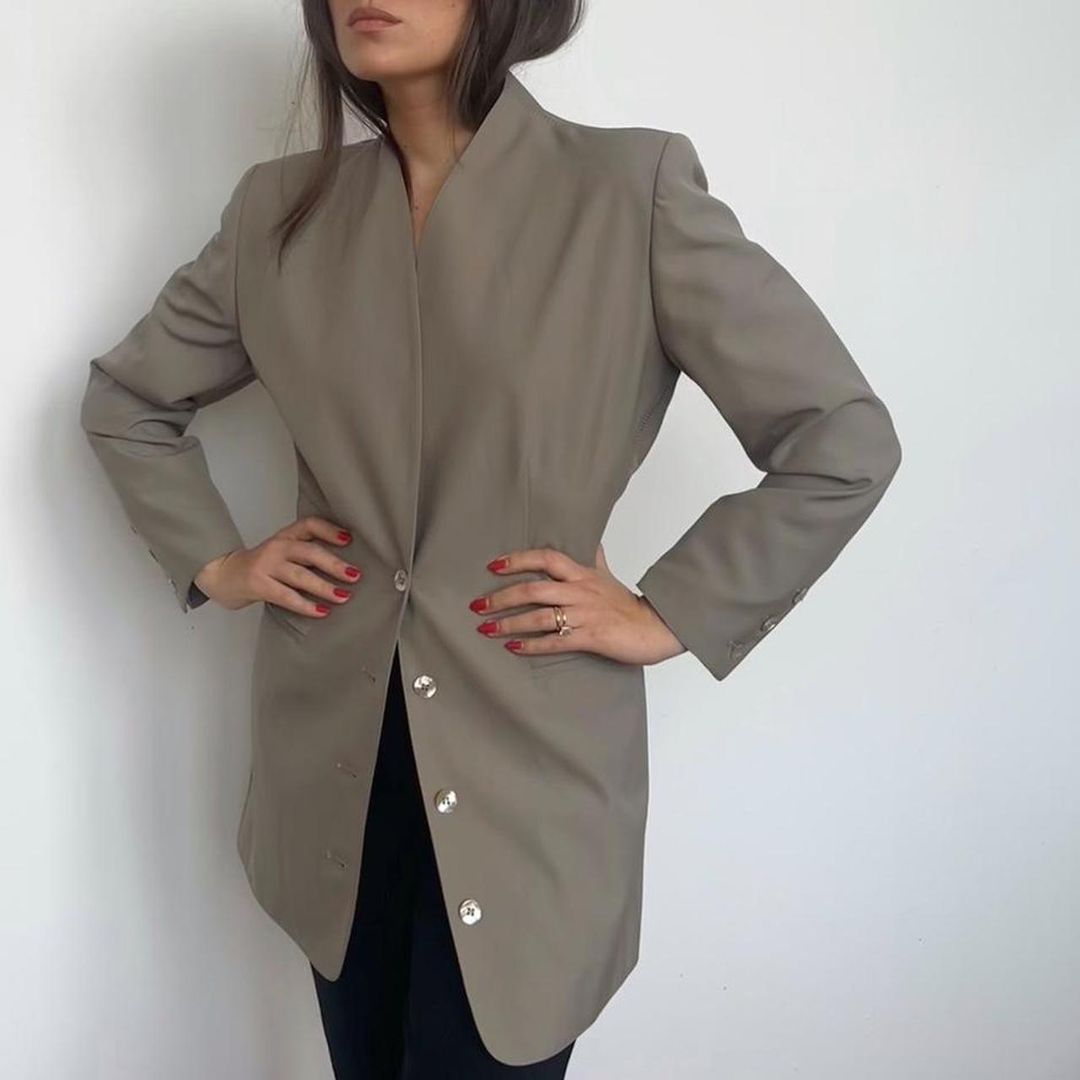 Vintage Claude Montana sculpted blazer