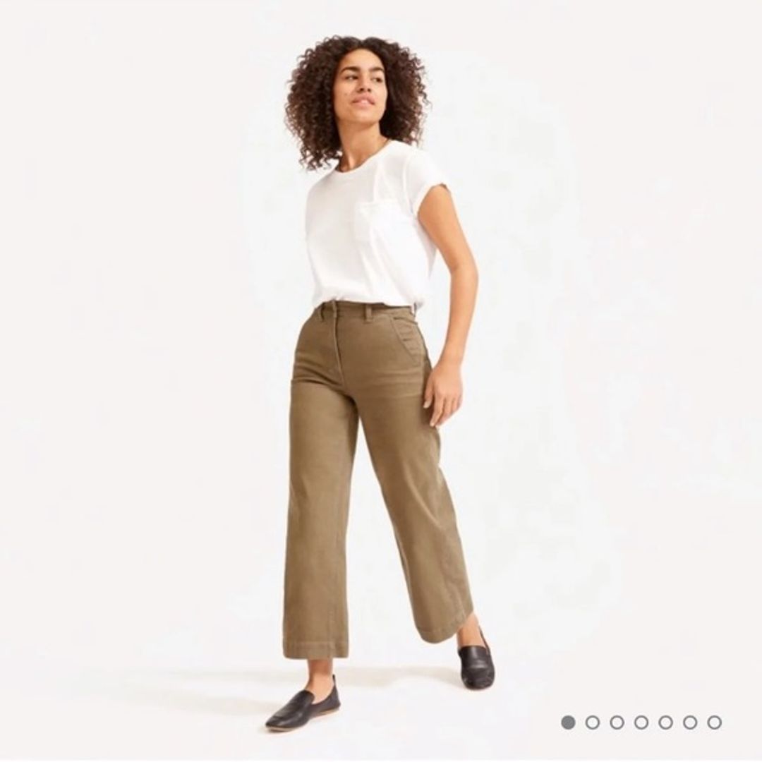 Everlane - Wide Leg Crop Pant