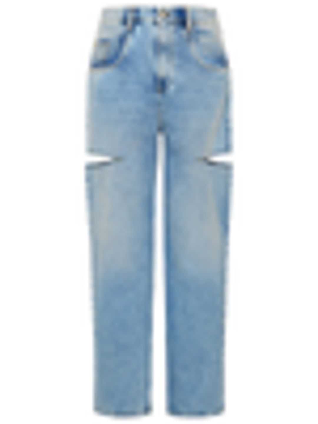 Cut-Out Detailed Jeans
