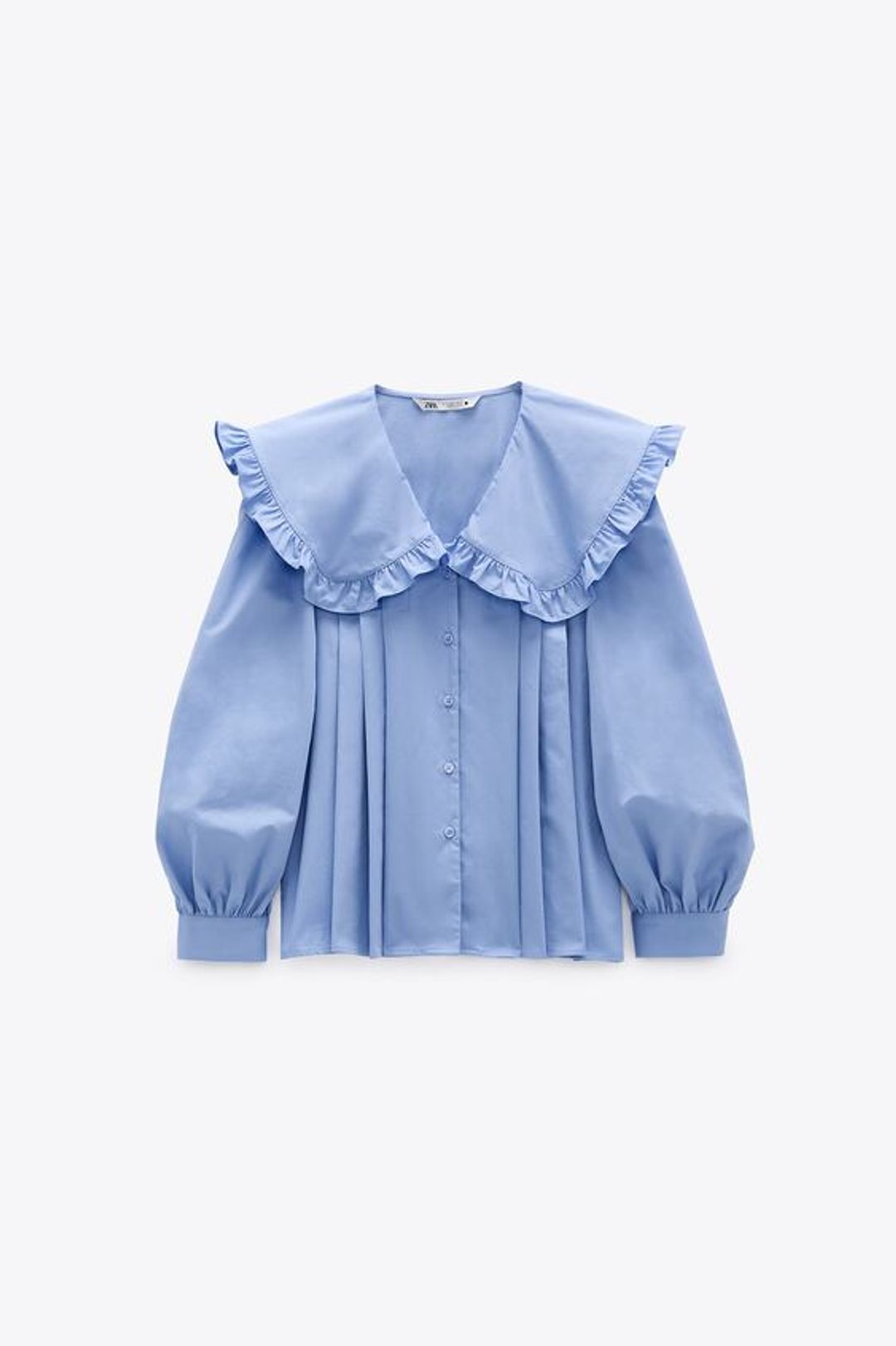 PETER PAN COLLAR POPLIN BLOUSE