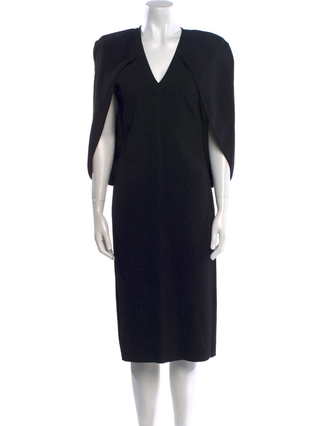 Givenchy V-Neck Midi Length Dress