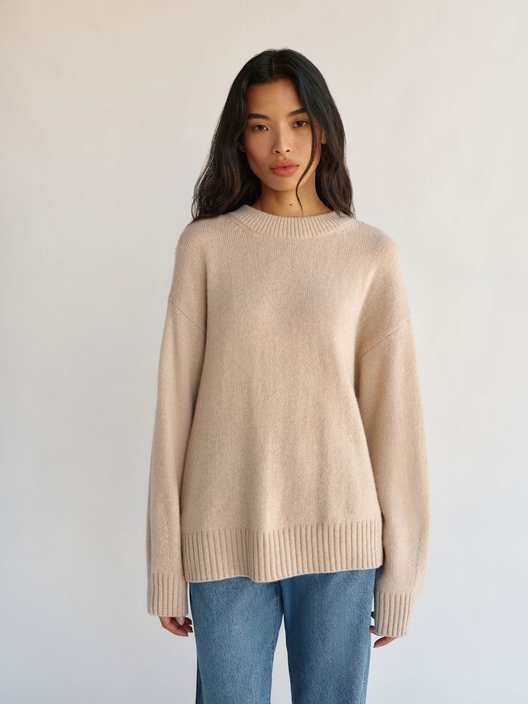 Cove Cashmere Oversized Crew #5