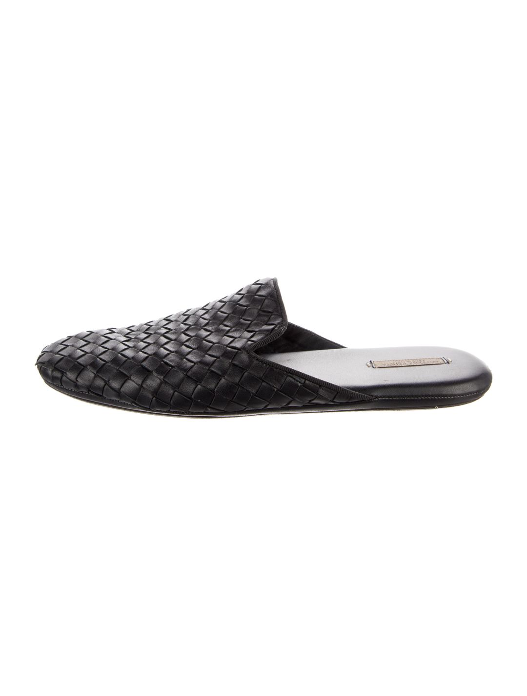 Bottega Veneta Intrecciato Weave Leather Mules