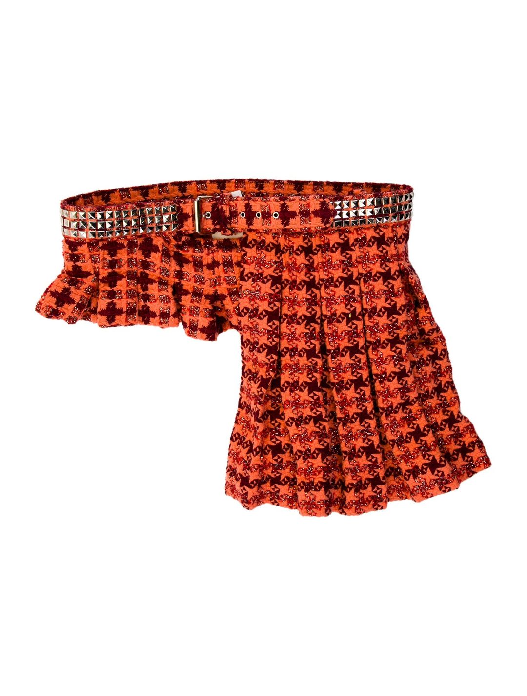 Collina Strada x Gucci Continuum Wide Tweed Waist Belt