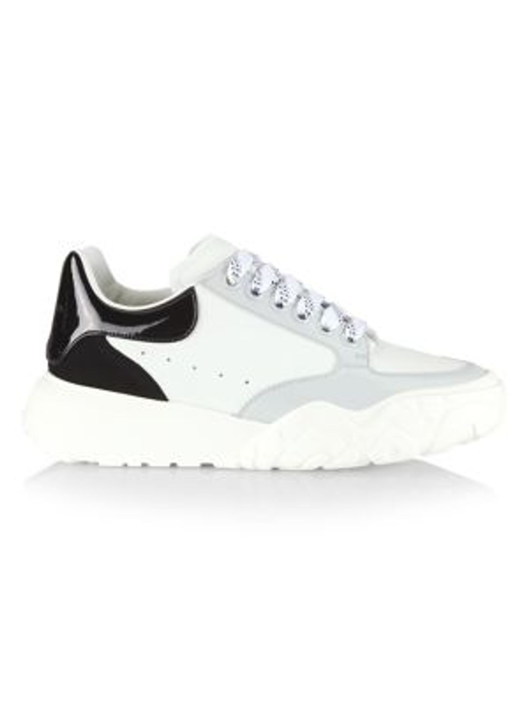 Alexander McQueen Women's Court Leather Sneakers