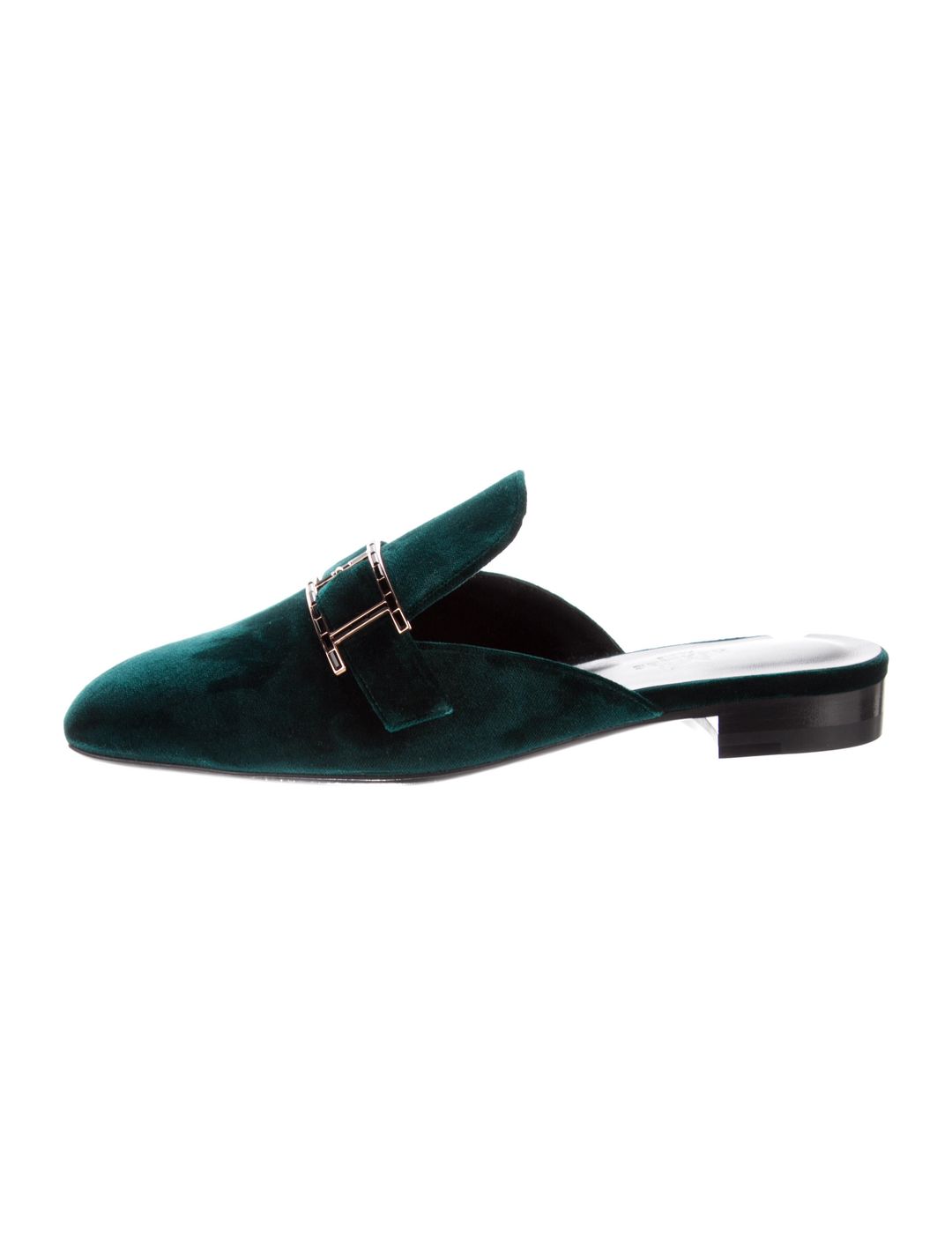 Hermès Beauty Velvet Mules
