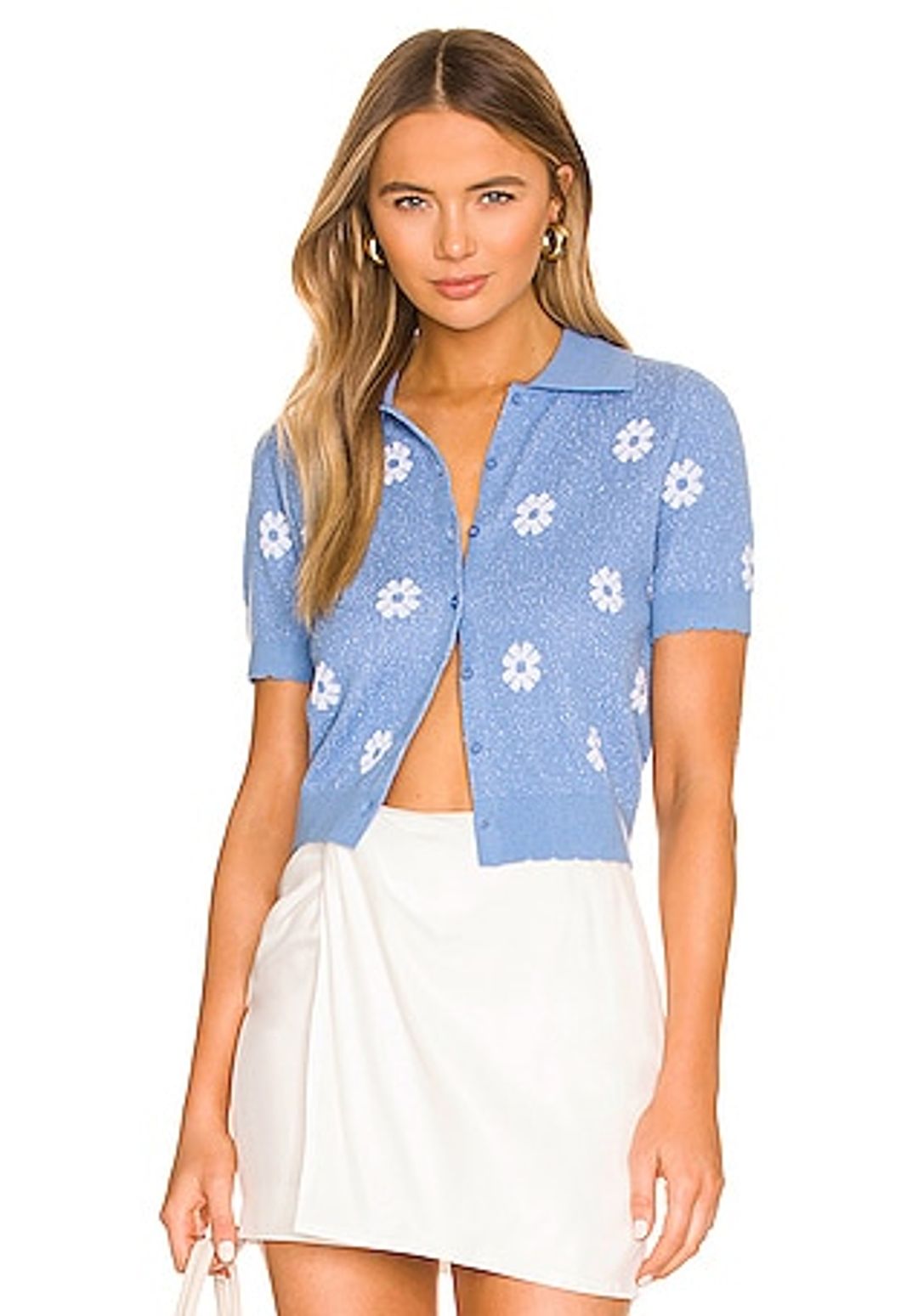 Collared Daises Top #5