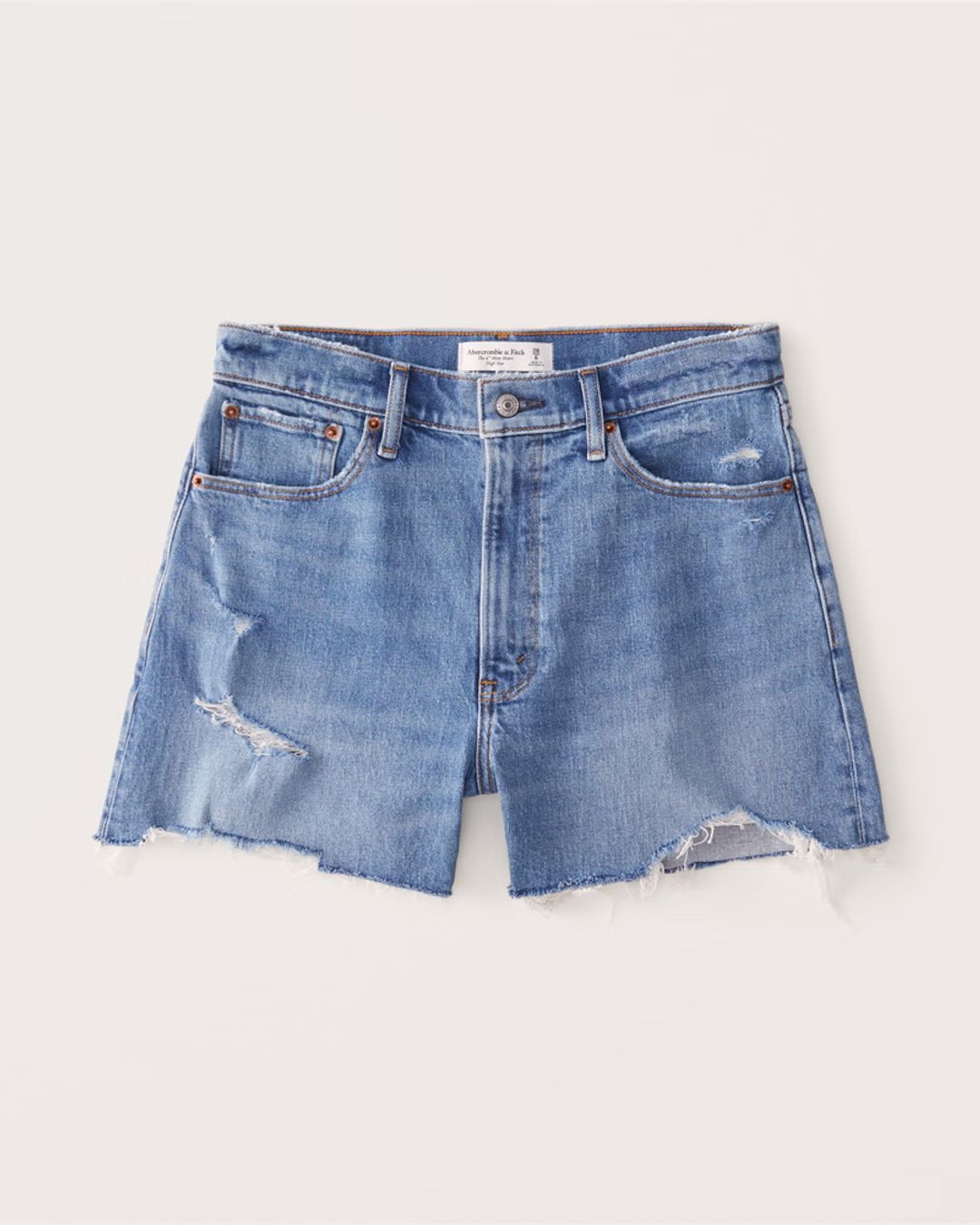 Curve Love High Rise 4 Inch Mom Shorts