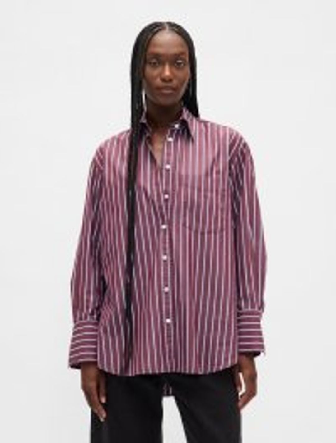 Organic Cotton Poplin Big Shirt