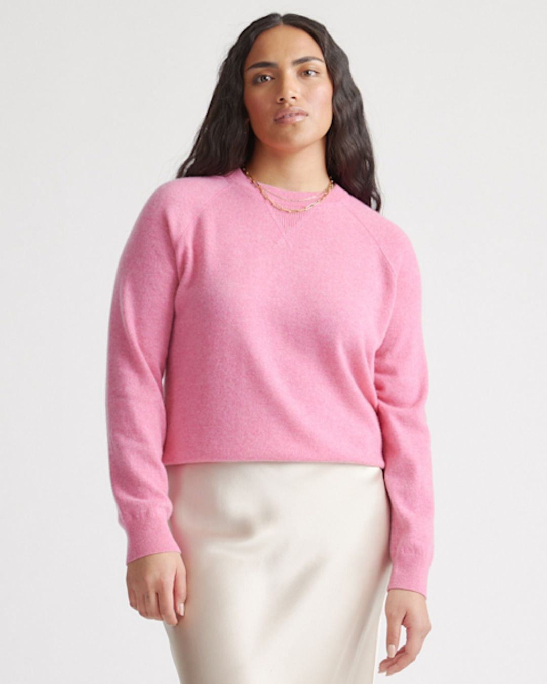Mongolian Shrunken Cashmere Sweatshirt #4