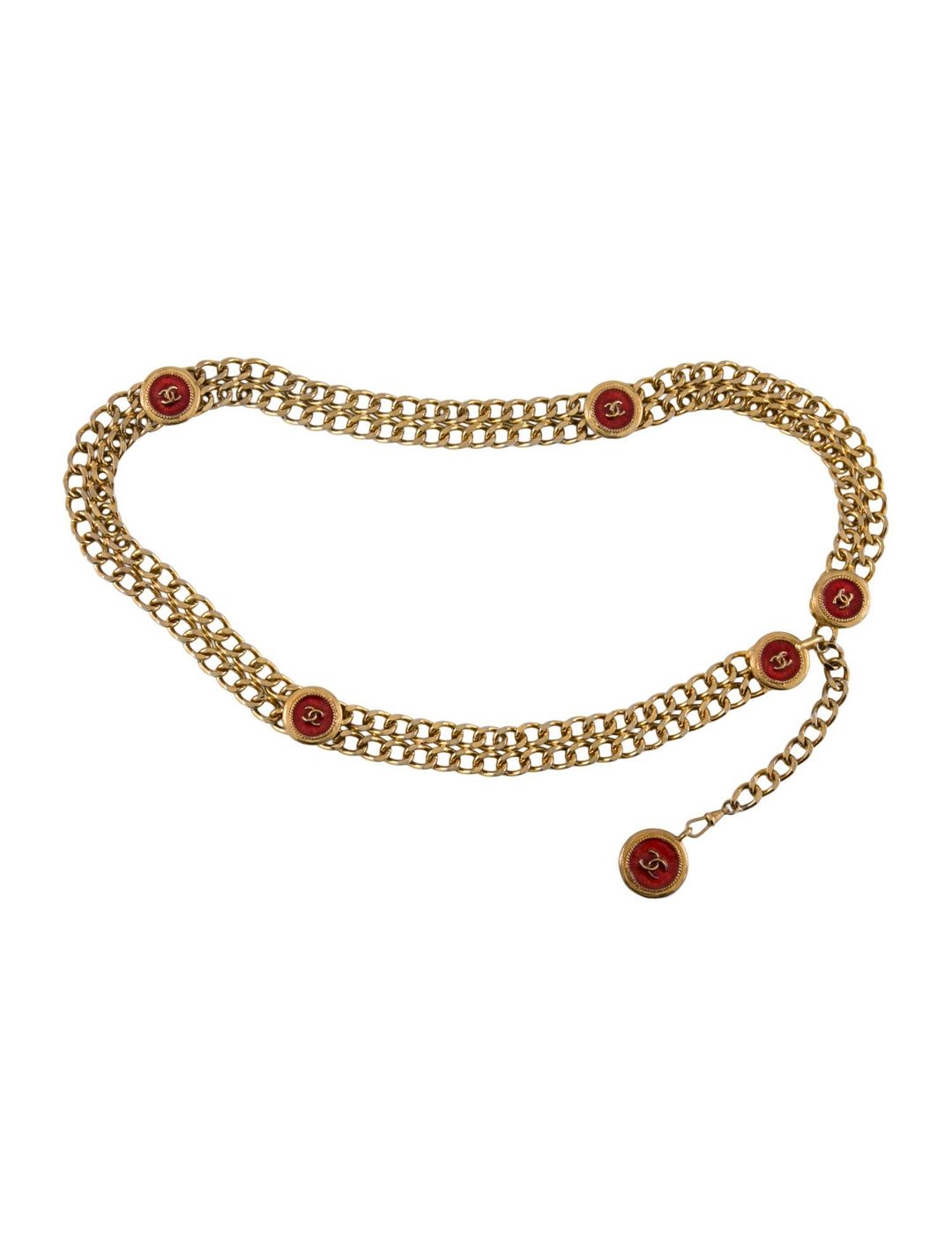 Chanel Vintage 1980's Chain-Link Belt