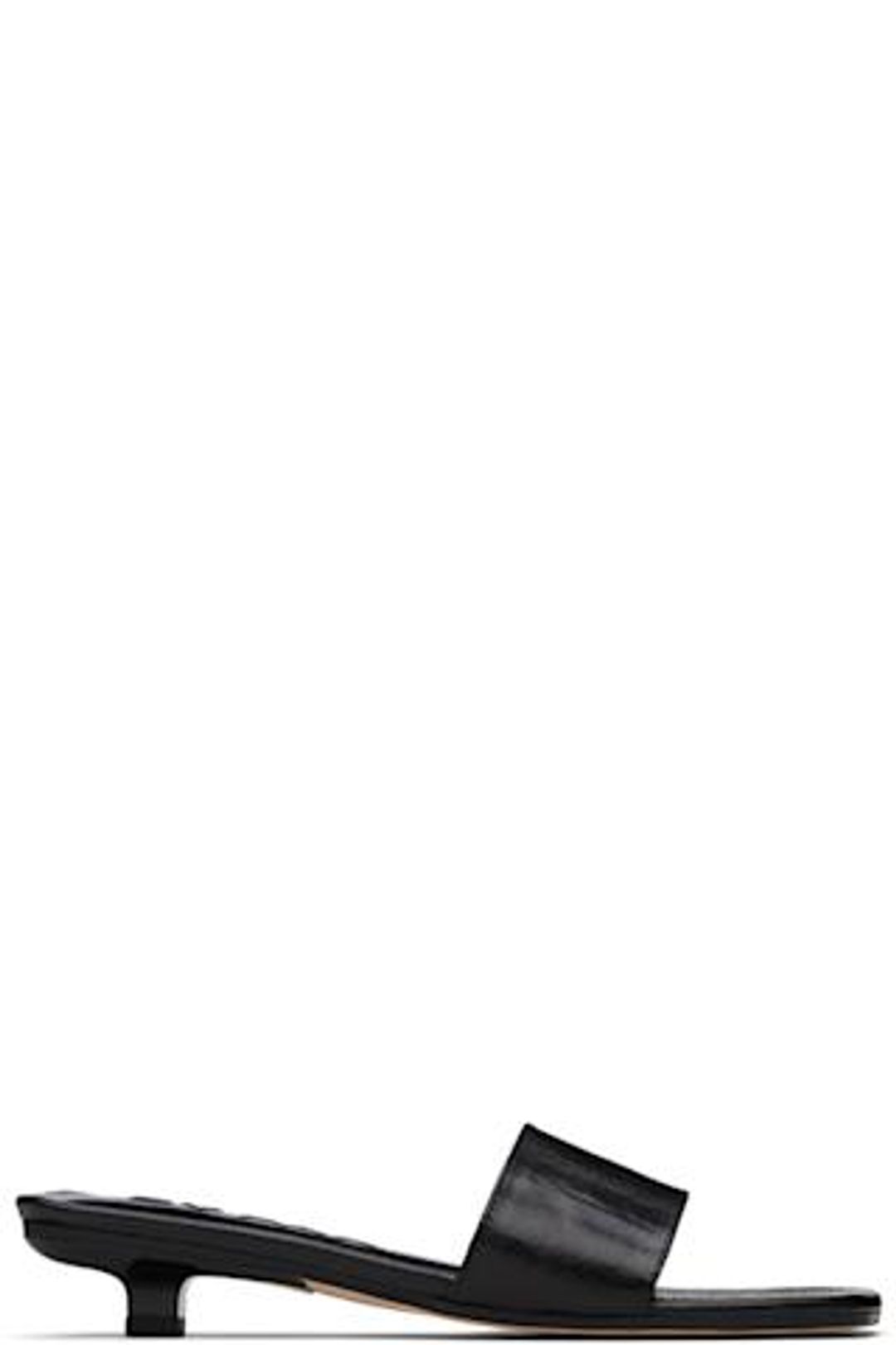 Ceni Eel Embossed Leather Heeled Sandals