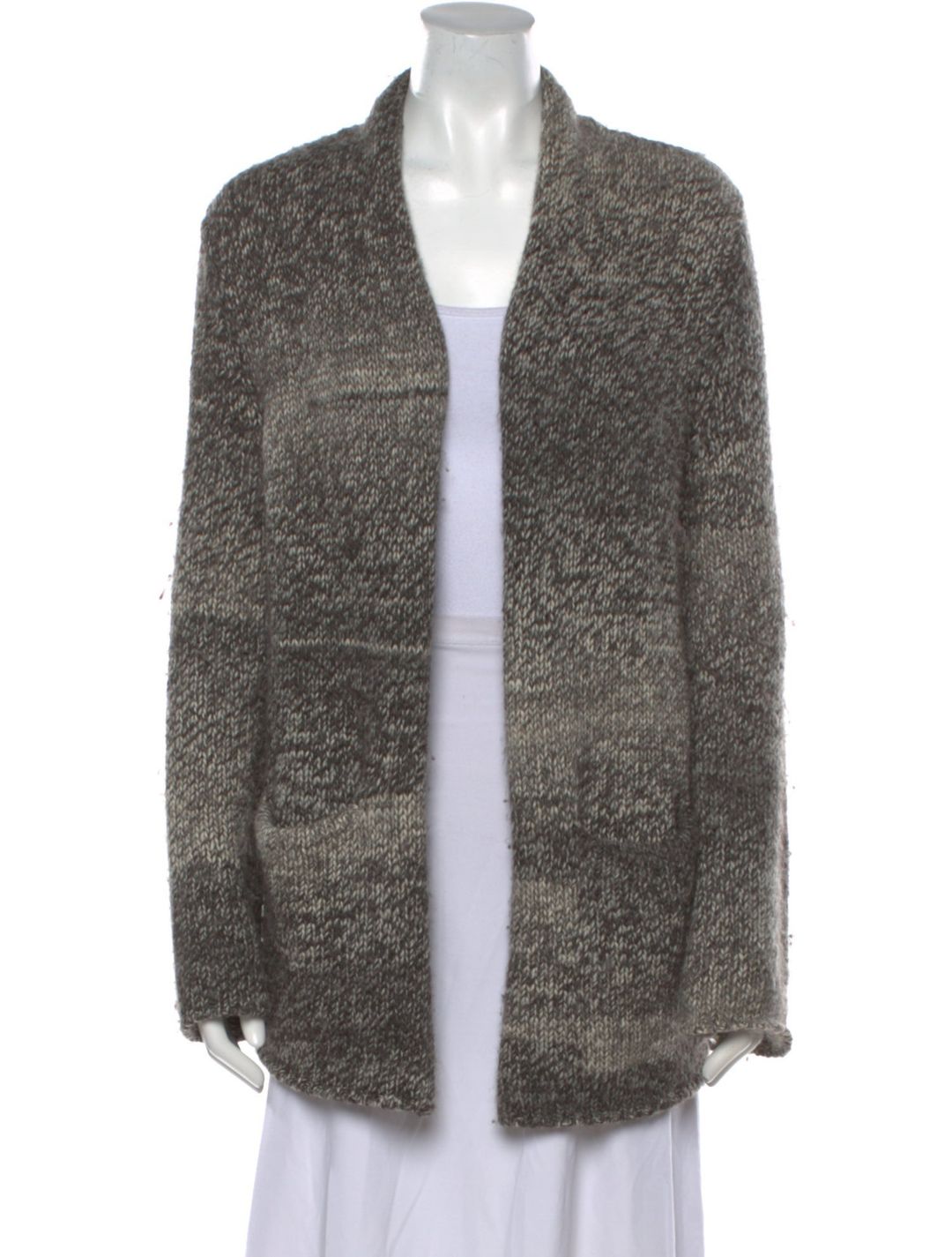 Jil Sander Alpaca Tweed Pattern Sweater