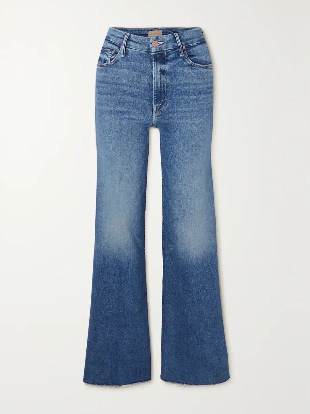 MOTHER + NET SUSTAIN The Rambler high-rise straight-leg jeans