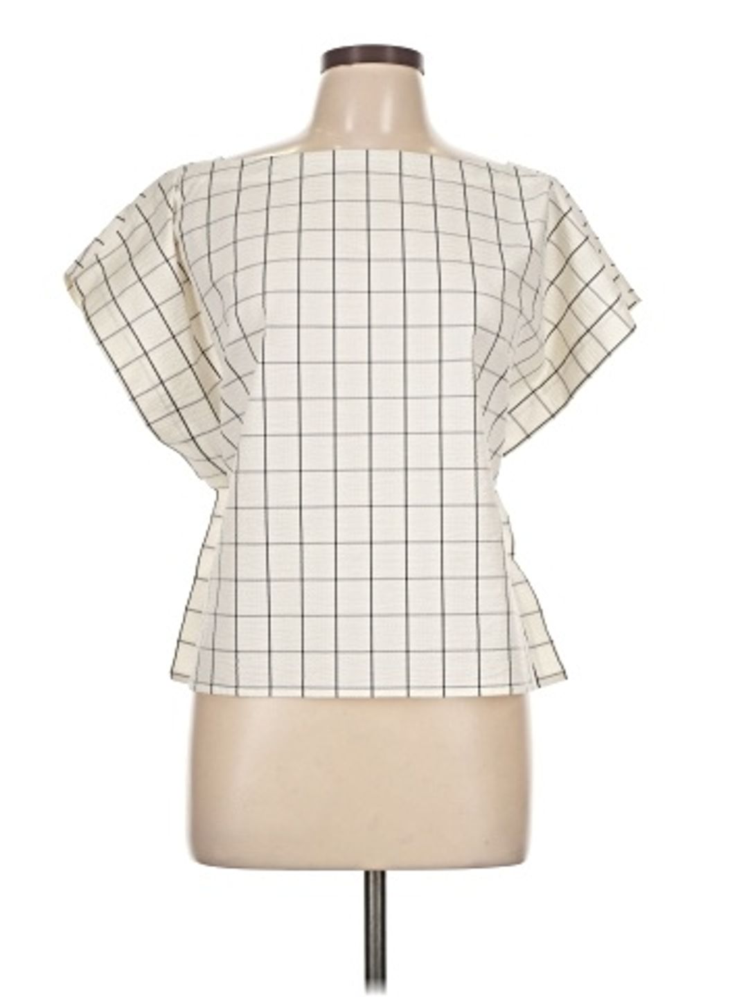 Tibi Short Sleeve Blouse