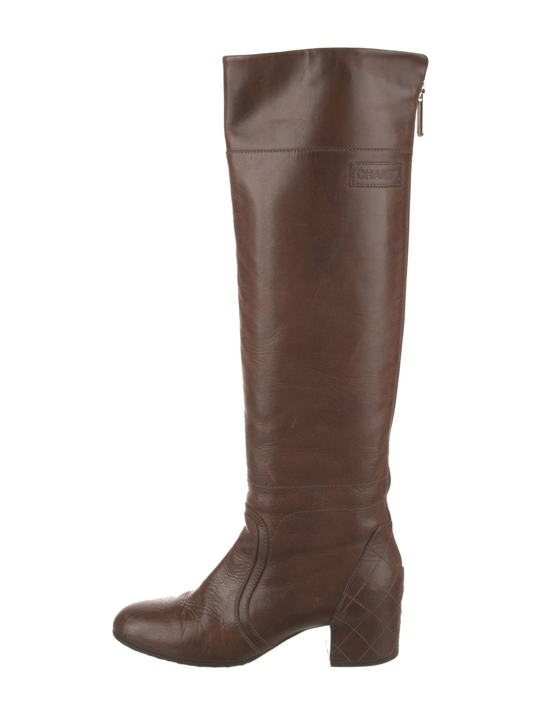 2012 Quilted Pattern Riding Boots