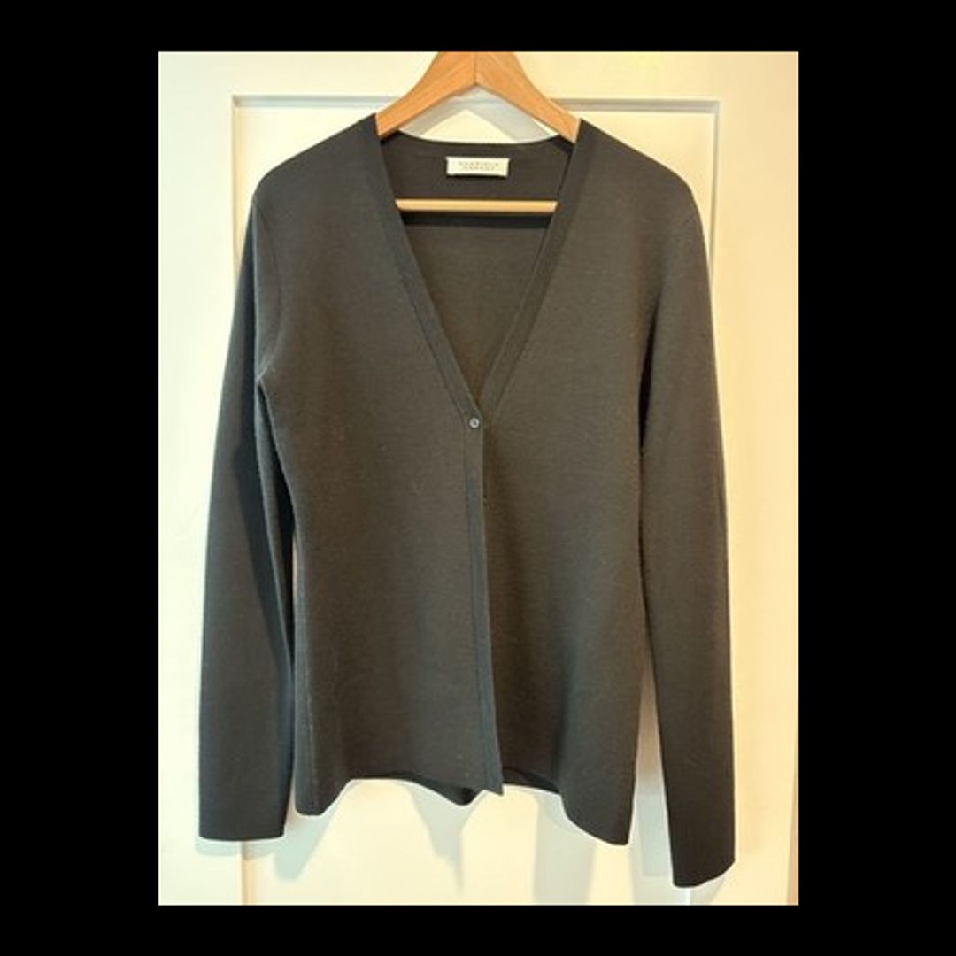 Womens Wool Cashmere Blend Cardigan Sweater