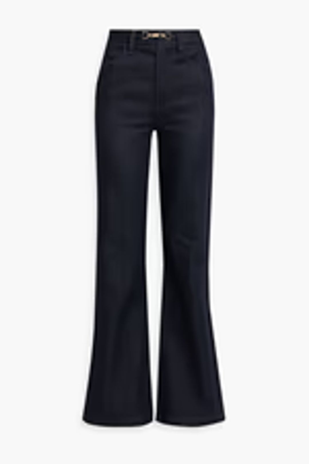 High-rise flared jeans