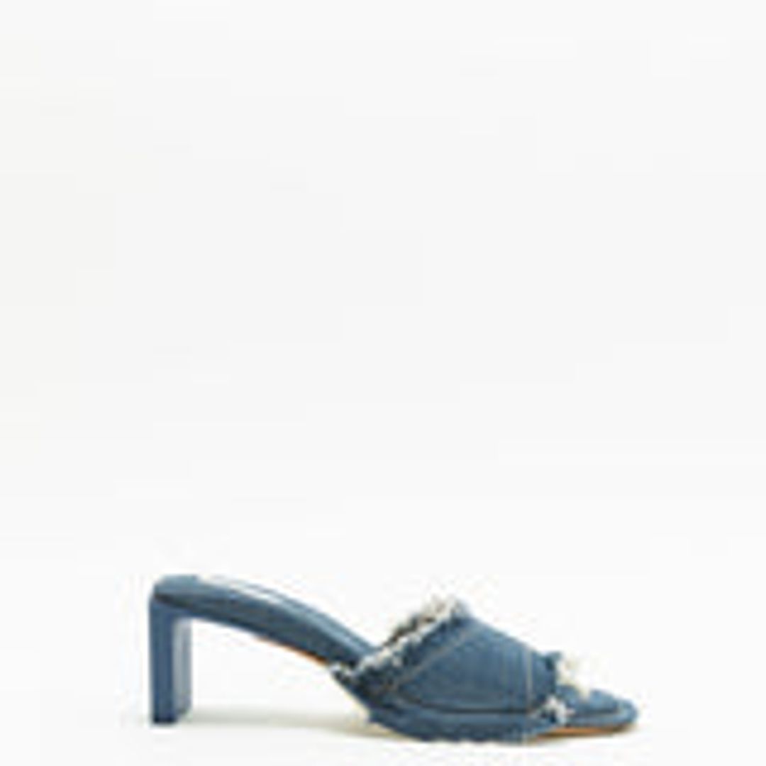 Marguerite Denim Sandals #3