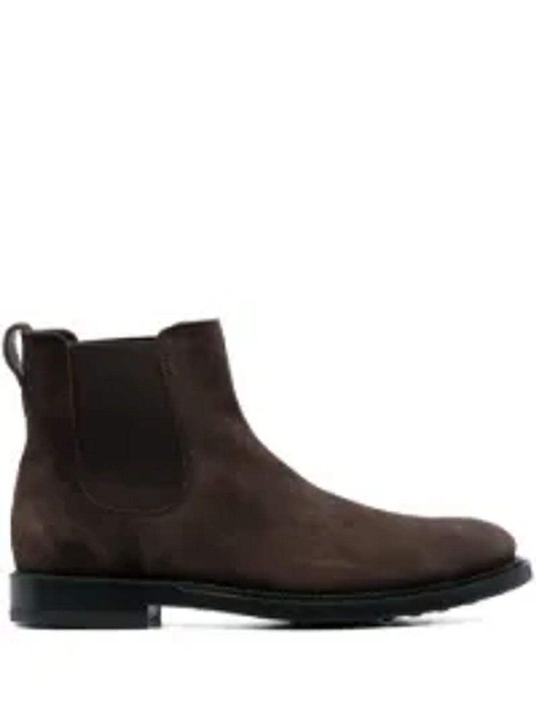 slip-on suede Chelsea boots