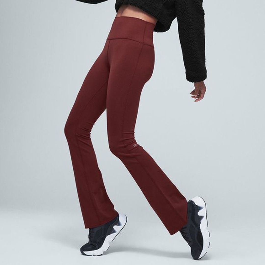 Alo Yoga Airbrush High Waist Flare Leggings