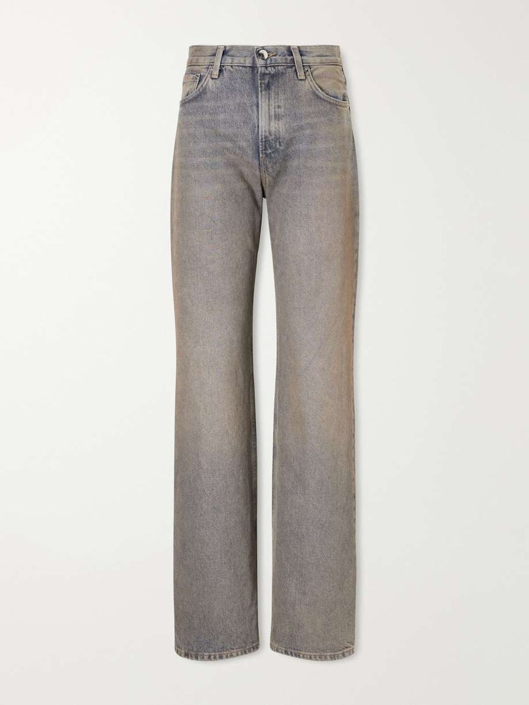 Korea mid-rise flared jeans