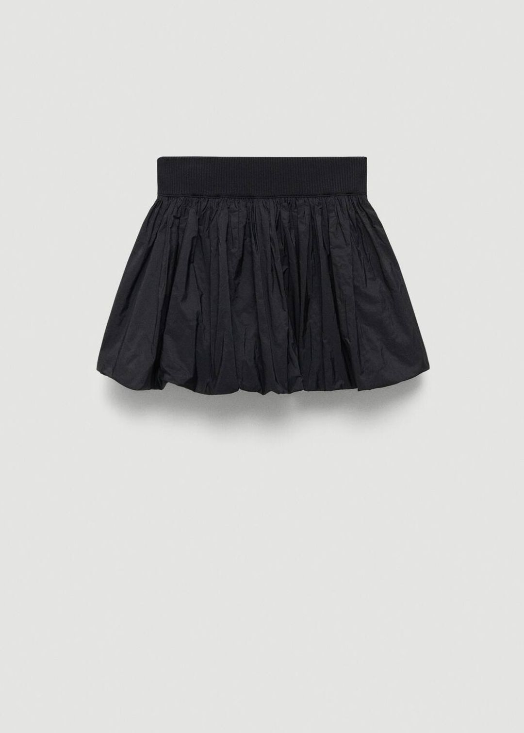 Mini-skirt with ruffed hem #3