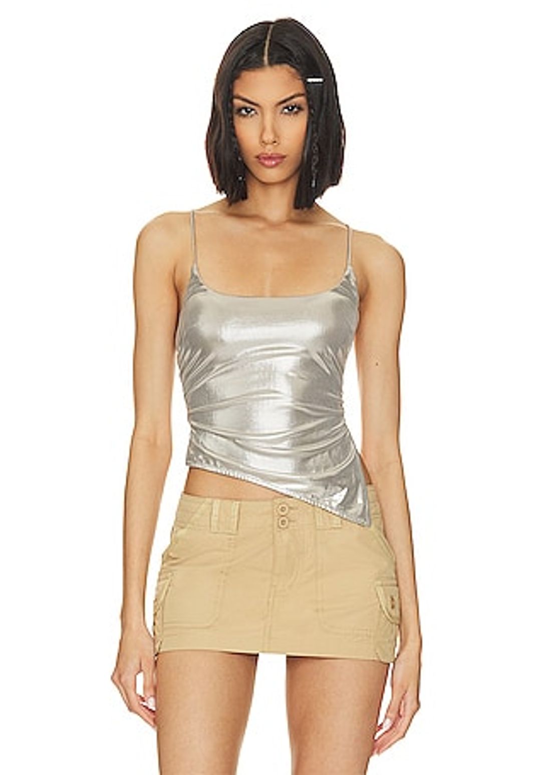 Lexie Metallic Halter Top #5