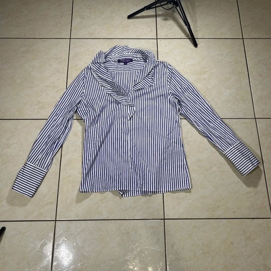 NEW RALPH LAUREN PURPLE LABEL DRESS SHIRT Women