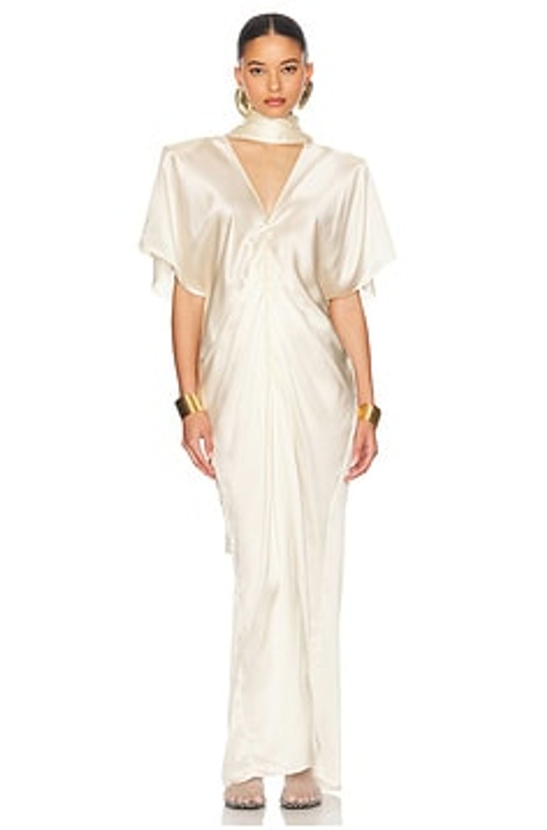 The Demeter Dress in Silk Lyocell