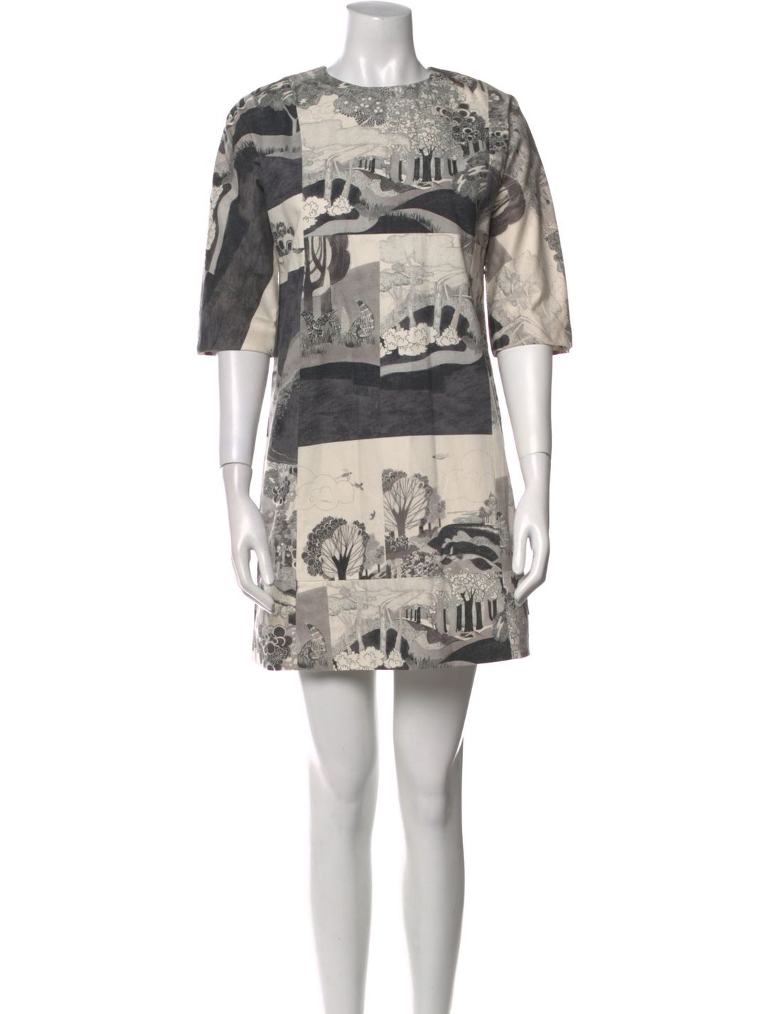 Chloé Printed Mini Dress