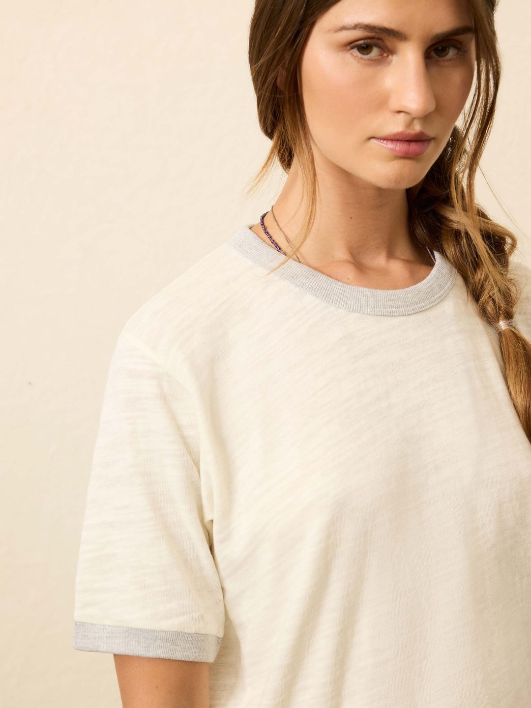 Sunwashed Slub Camp Tee