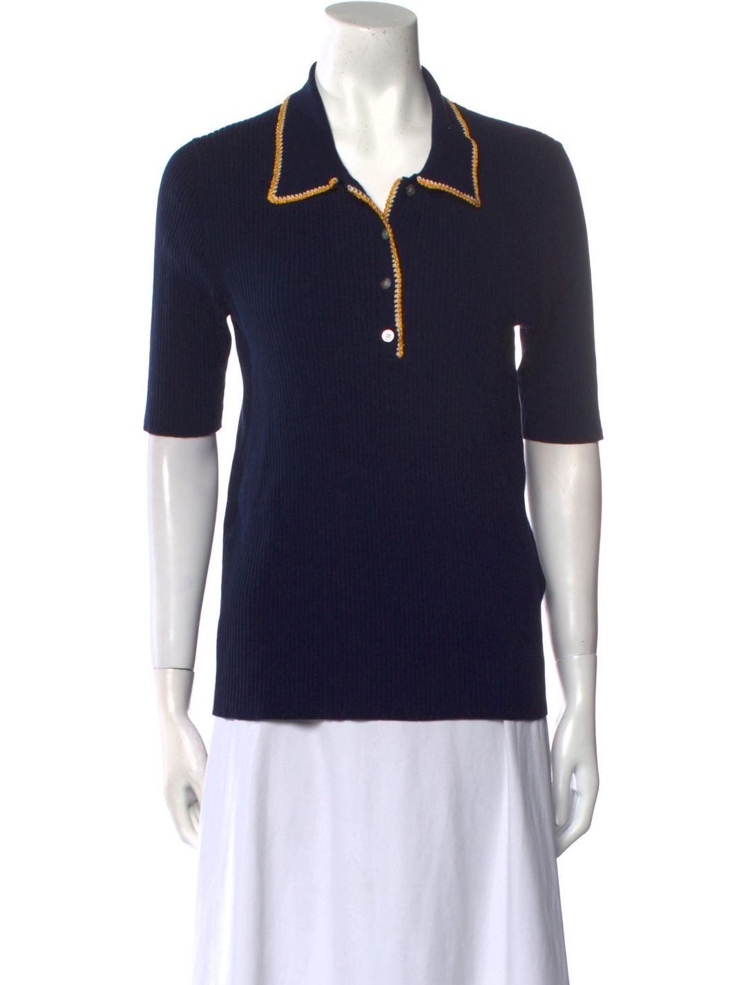 Tory Burch Short Sleeve Polo