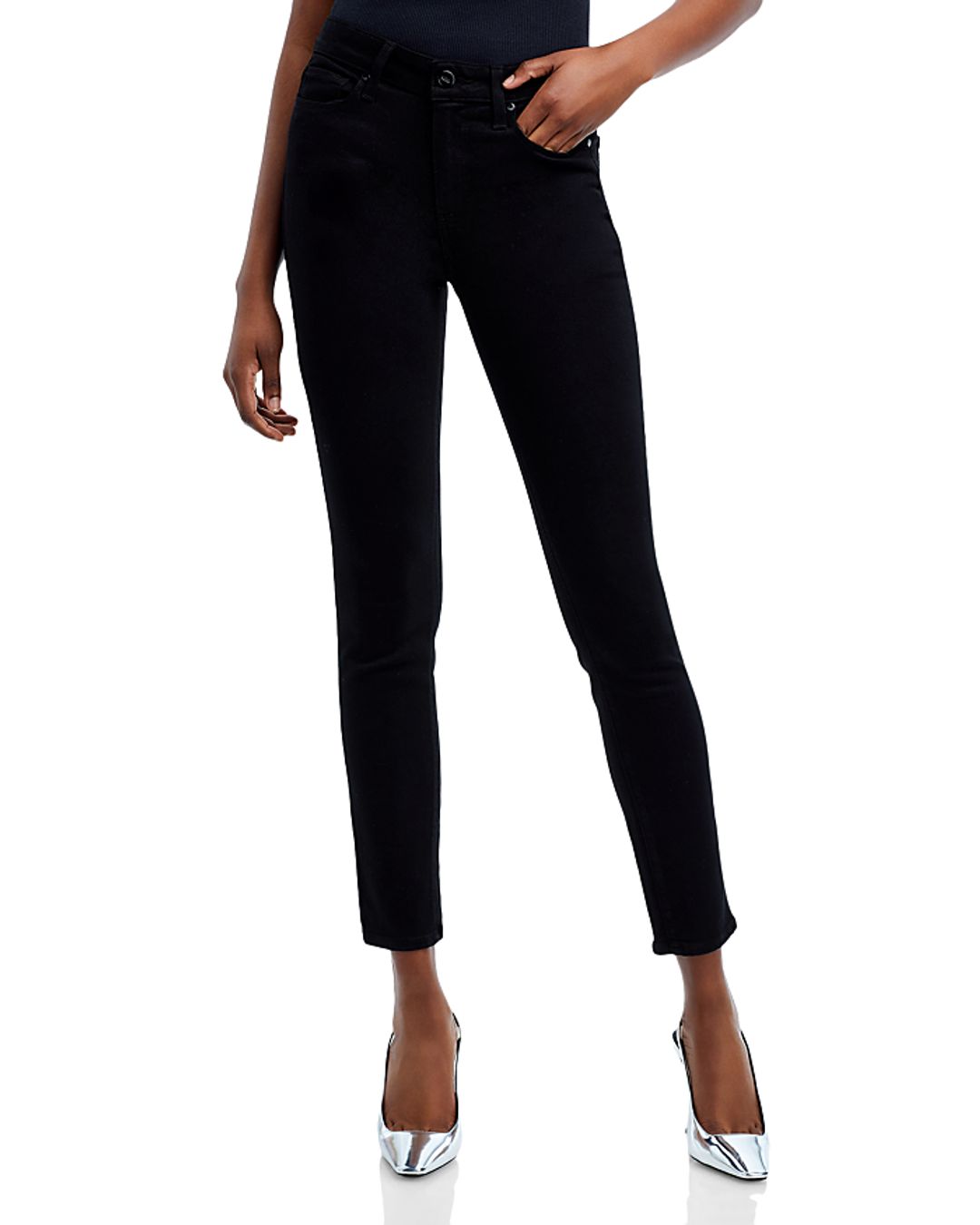 Paige Hoxton High Rise Ankle Skinny Jeans - Exclusive