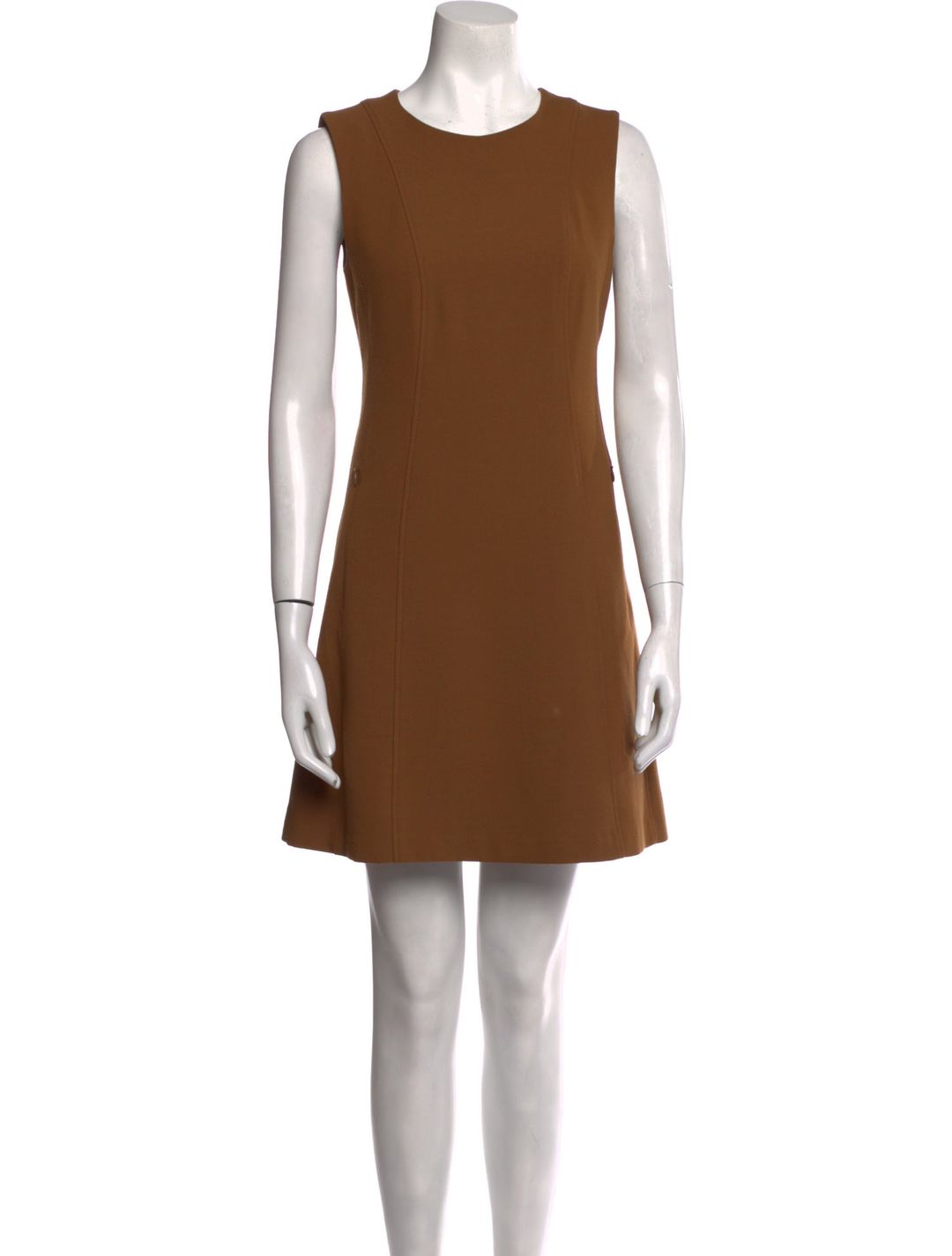 Crew Neck Mini Dress