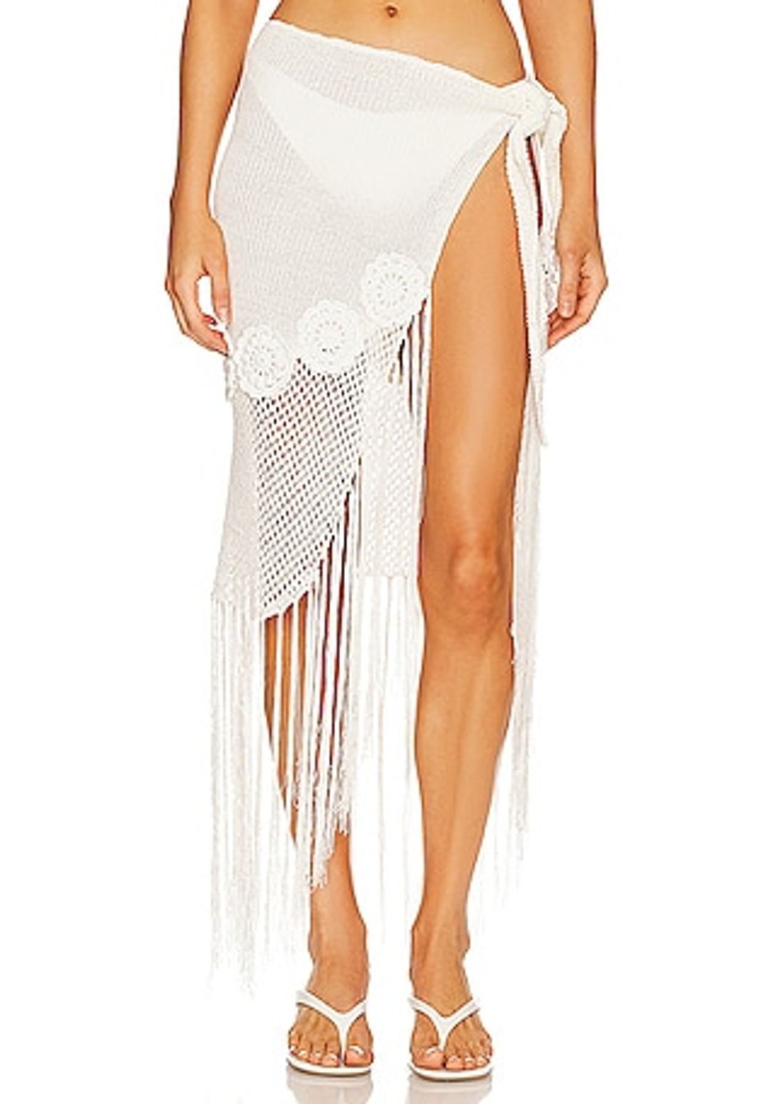 Crochet Fringe Sarong
