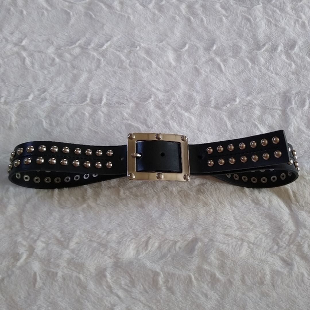 Michael Kors Studded Leather Belt