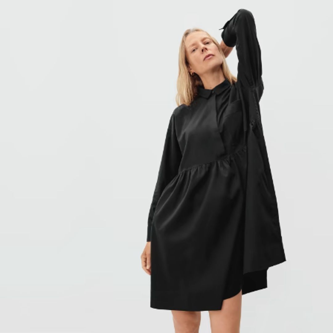 Womens Cotton Long Sleeve Relaxed Top