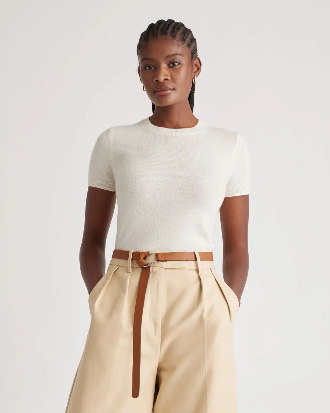 Mongolian Cashmere Tee #5