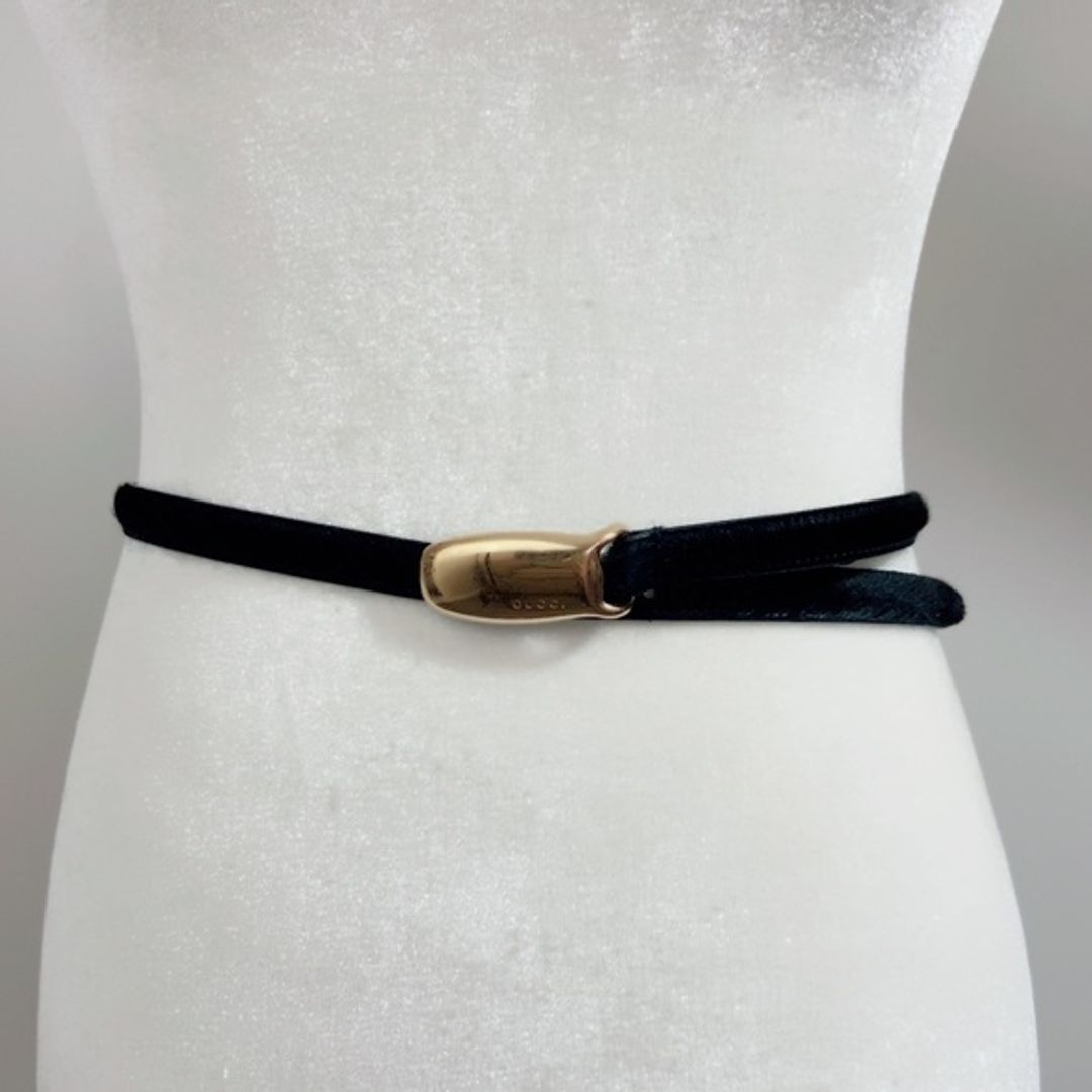 Vintage Gucci Calf Hair Belt