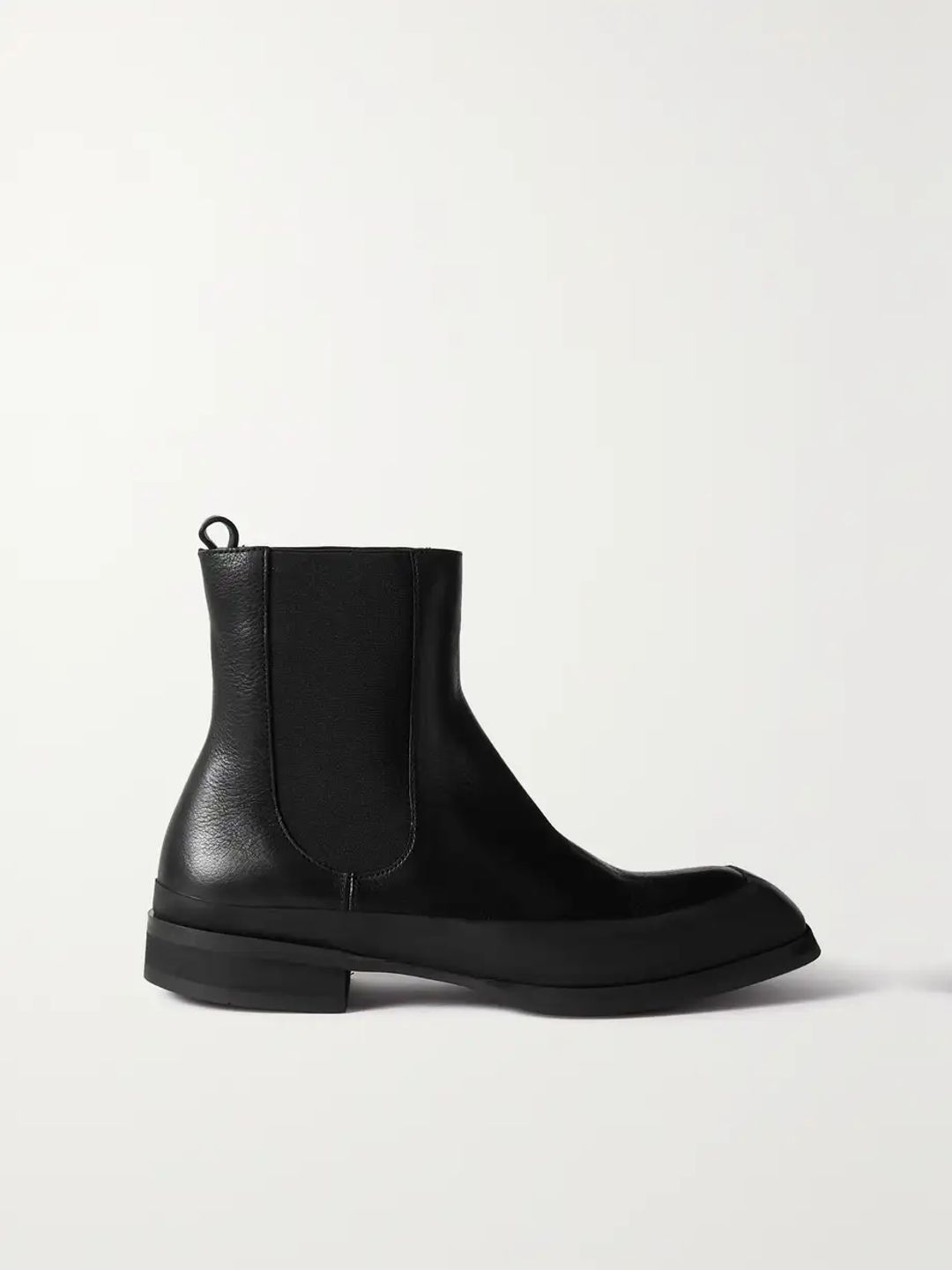 Garden rubber-trimmed leather Chelsea boots