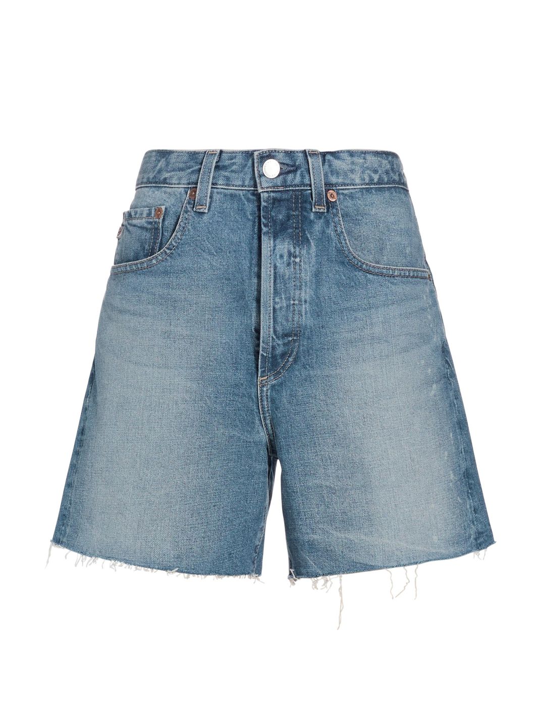AG Jeans Clove High-Waisted Shorts