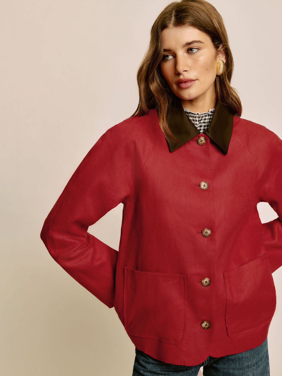 Lila Linen Jacket #2