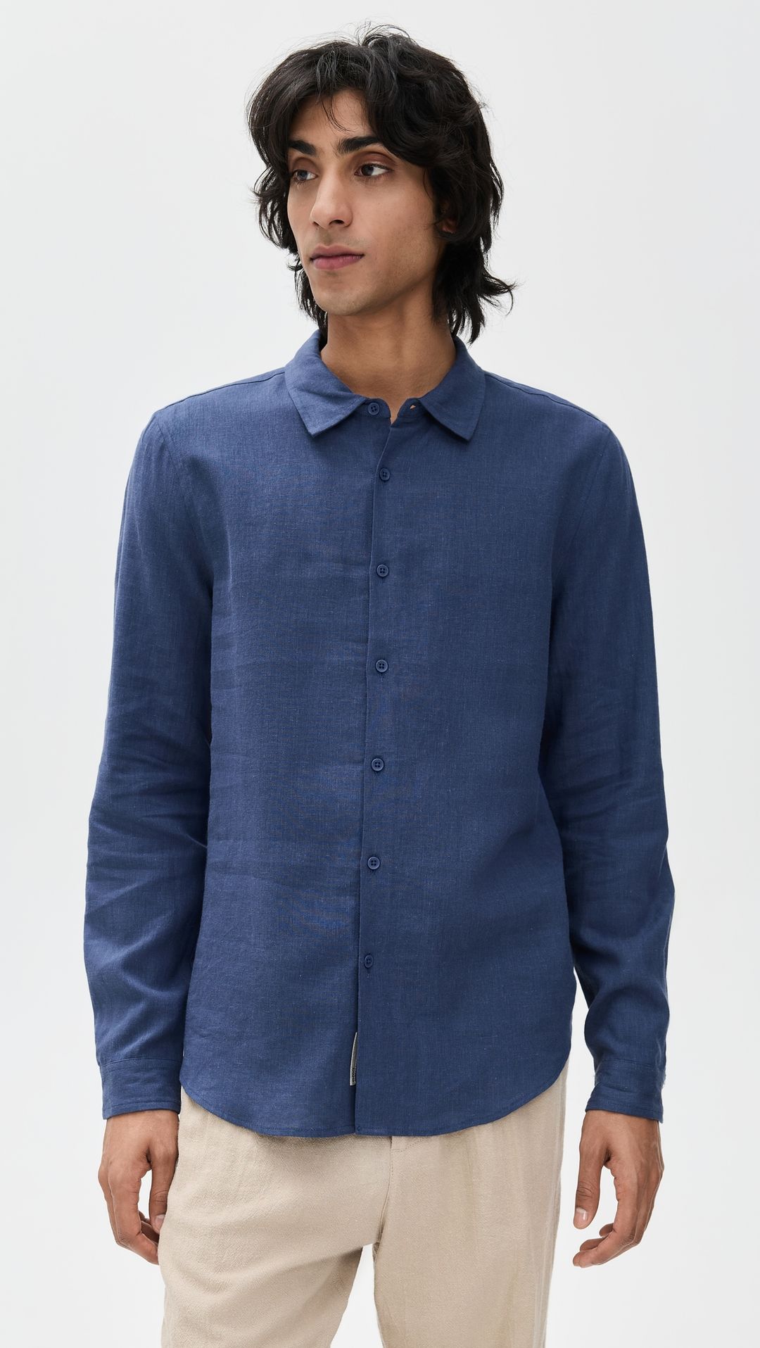 Standard Long Sleeve Linen Shirt